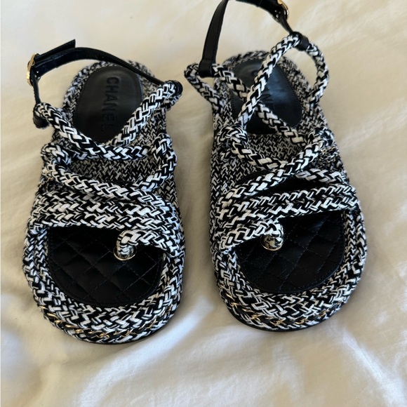 Chanel Rope Sandals - Picture 2 of 10